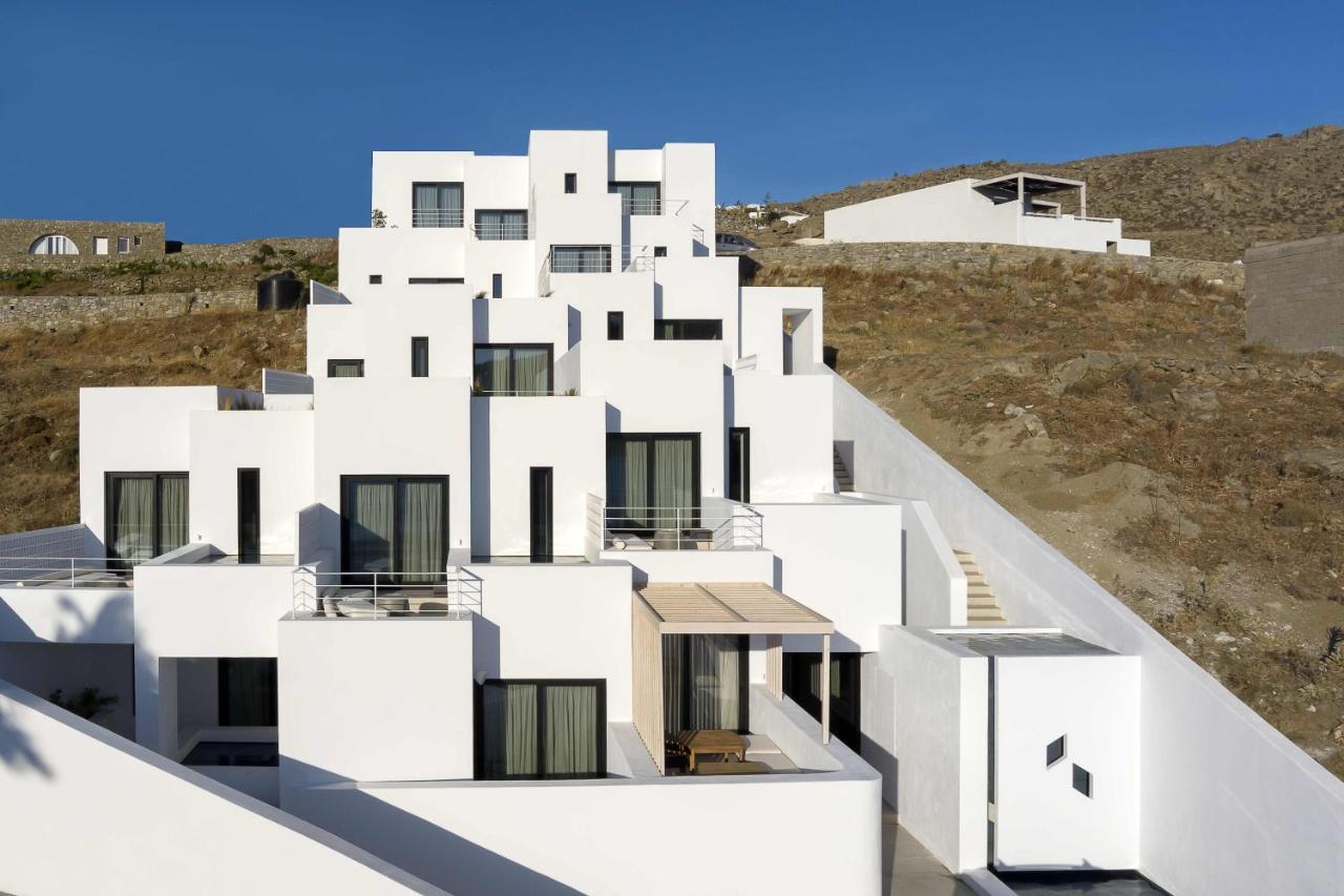 Cubic Mykonos Seafront Design Suites Ornos  Exterior photo